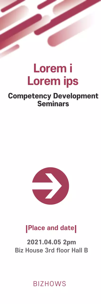 Banner de anúncio do seminário Red Modern