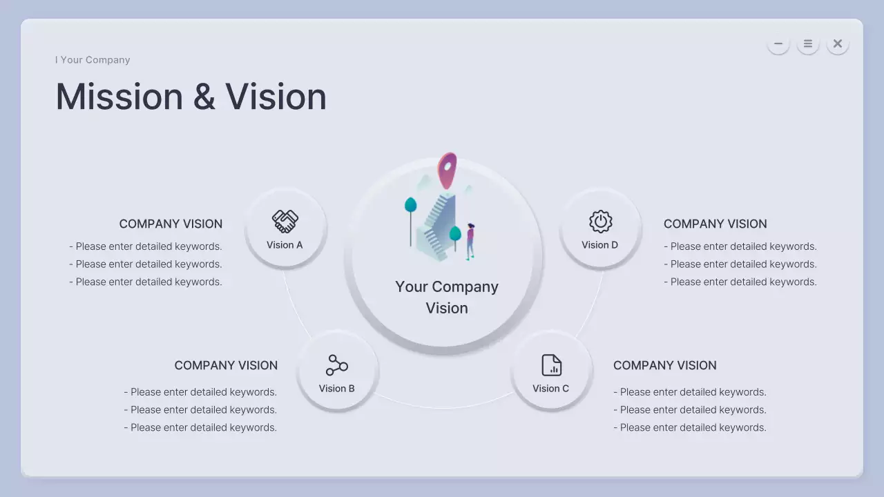 Presentasi Bisnis Minimal Abu-abu