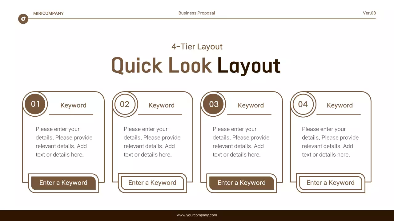 Brown Minimal Business Guide Presentation