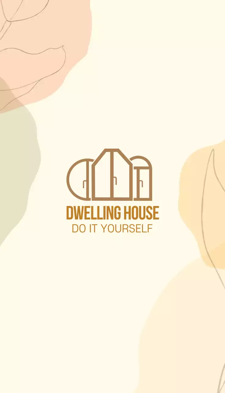 Beige Minimal Diy Guide Business Card