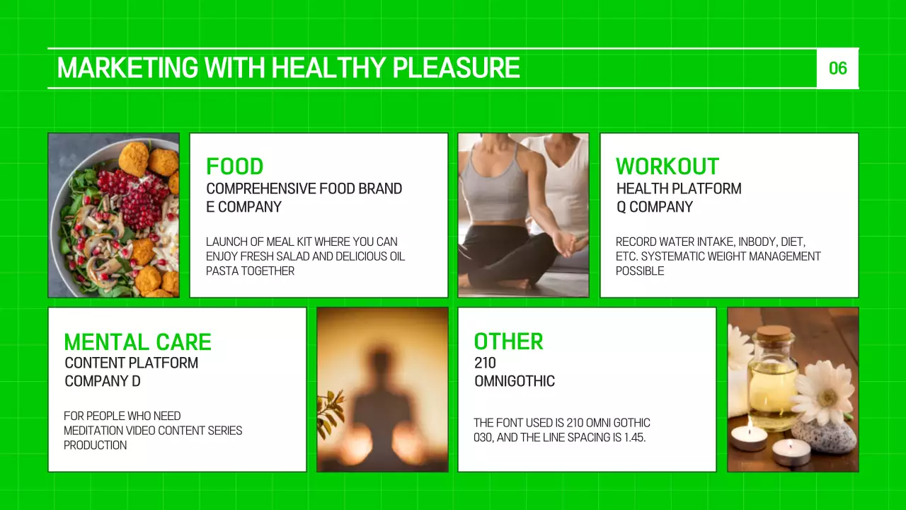 Green Modern Diet Guide Presentation