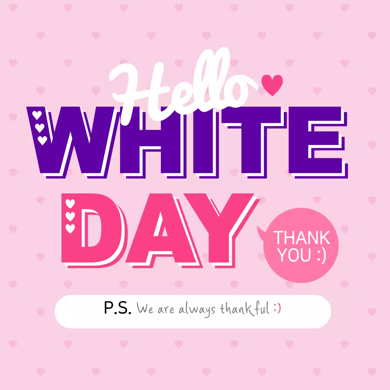 Pink Retro Holiday Announcement Banner