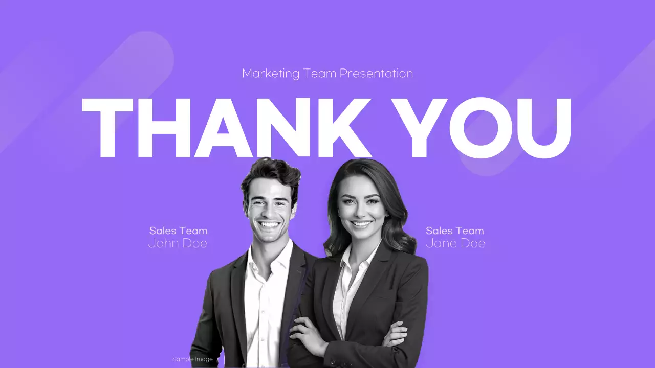 Purple Yellow Simple Concept Business Plan