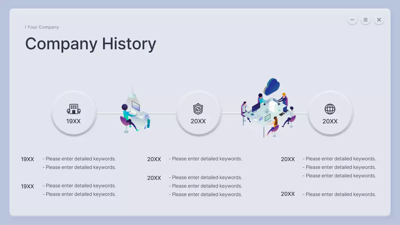 Presentasi Bisnis Minimal Abu-abu