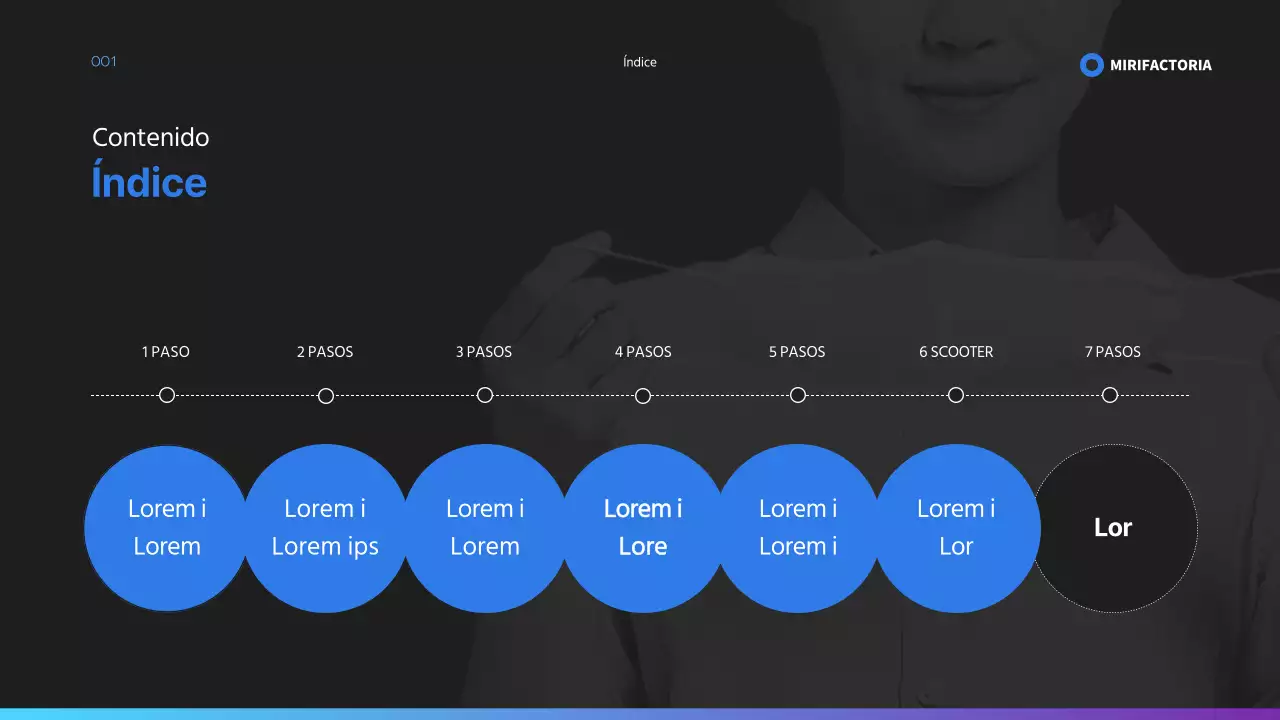 Propuesta de producción en consignación en azul y negro