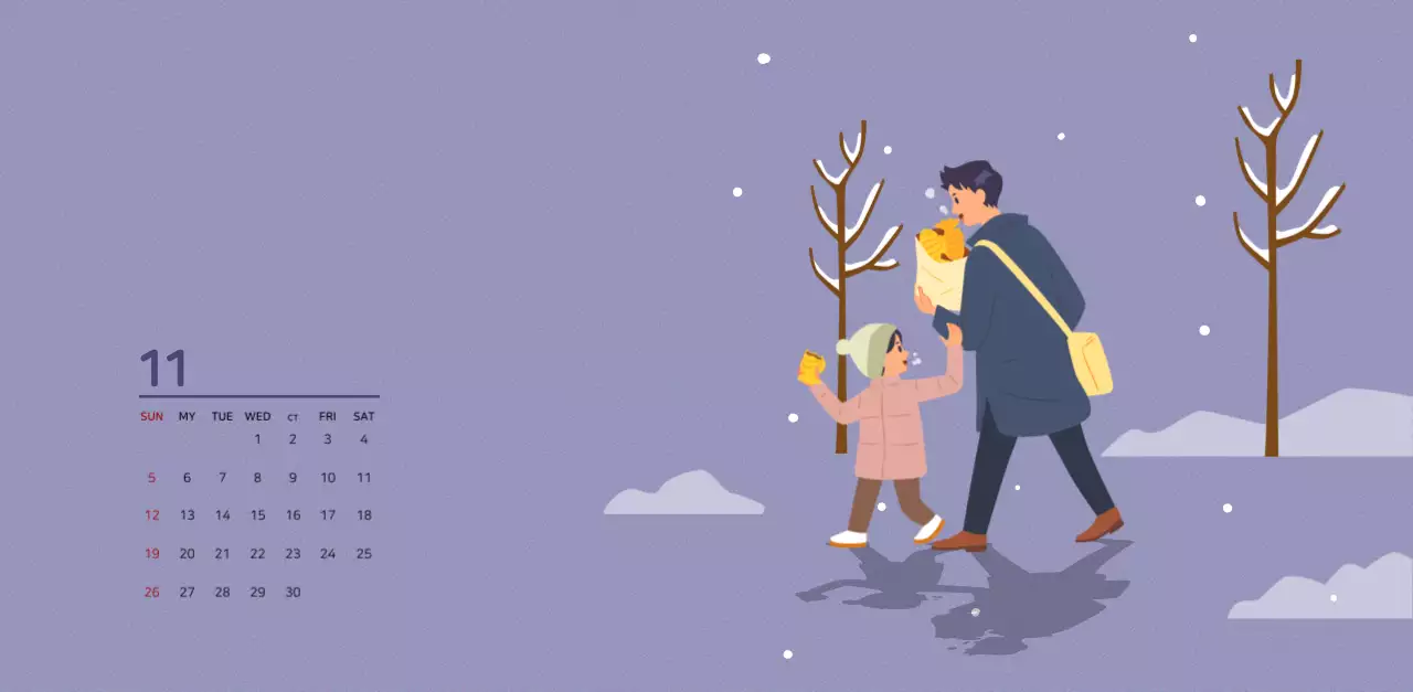 Multicolored family illustration concept
