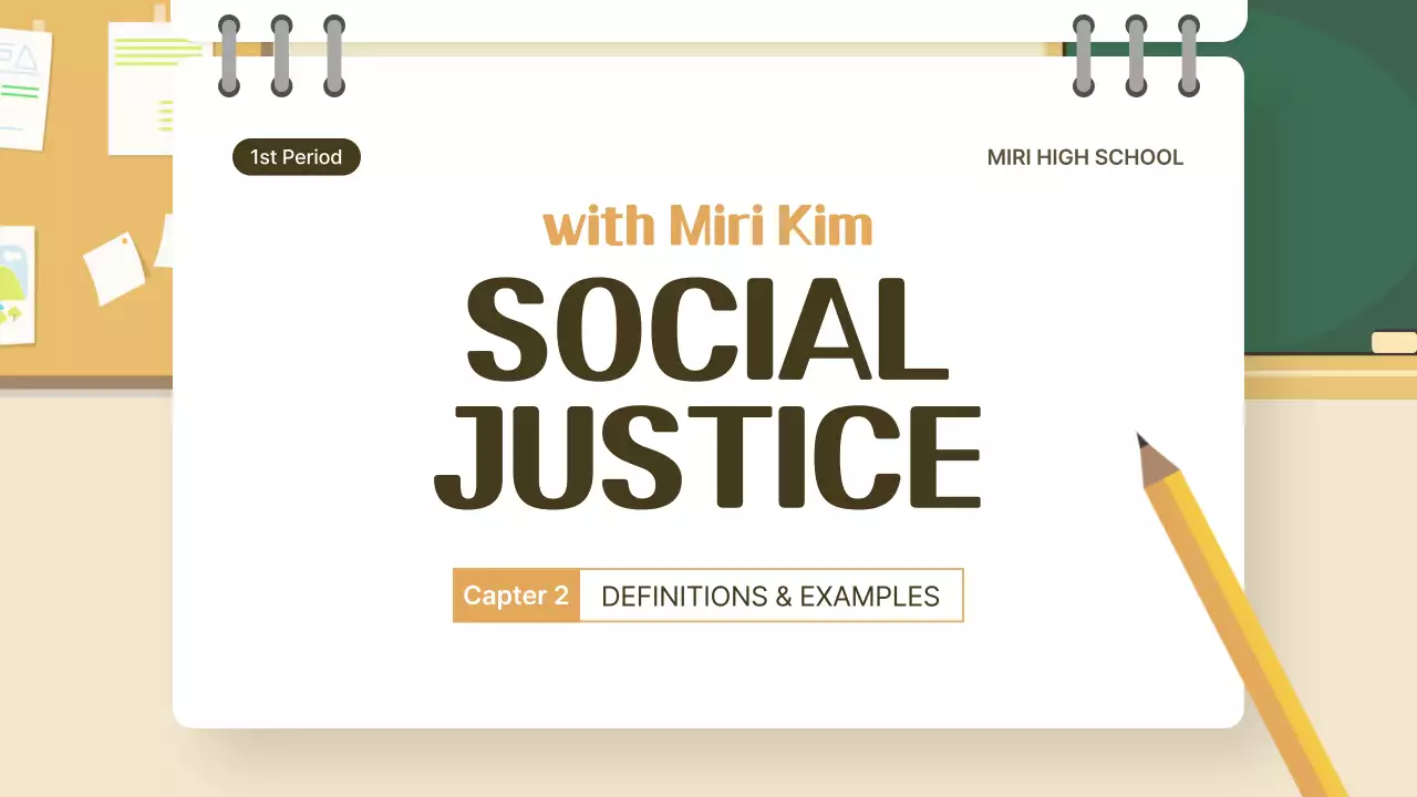 Yellow and Green Classroom Concepts Ethics Lesson