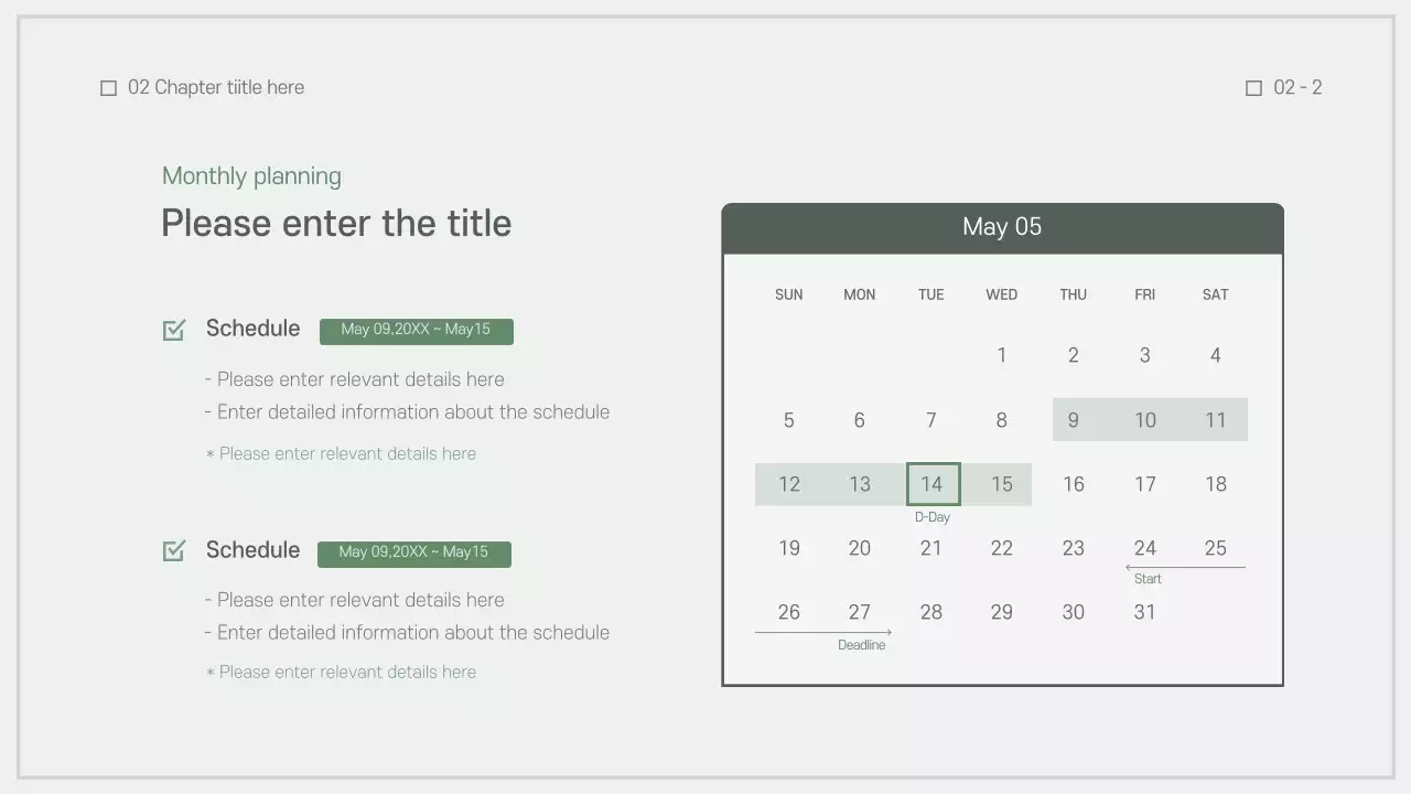 Green Minimal Nature Presentation