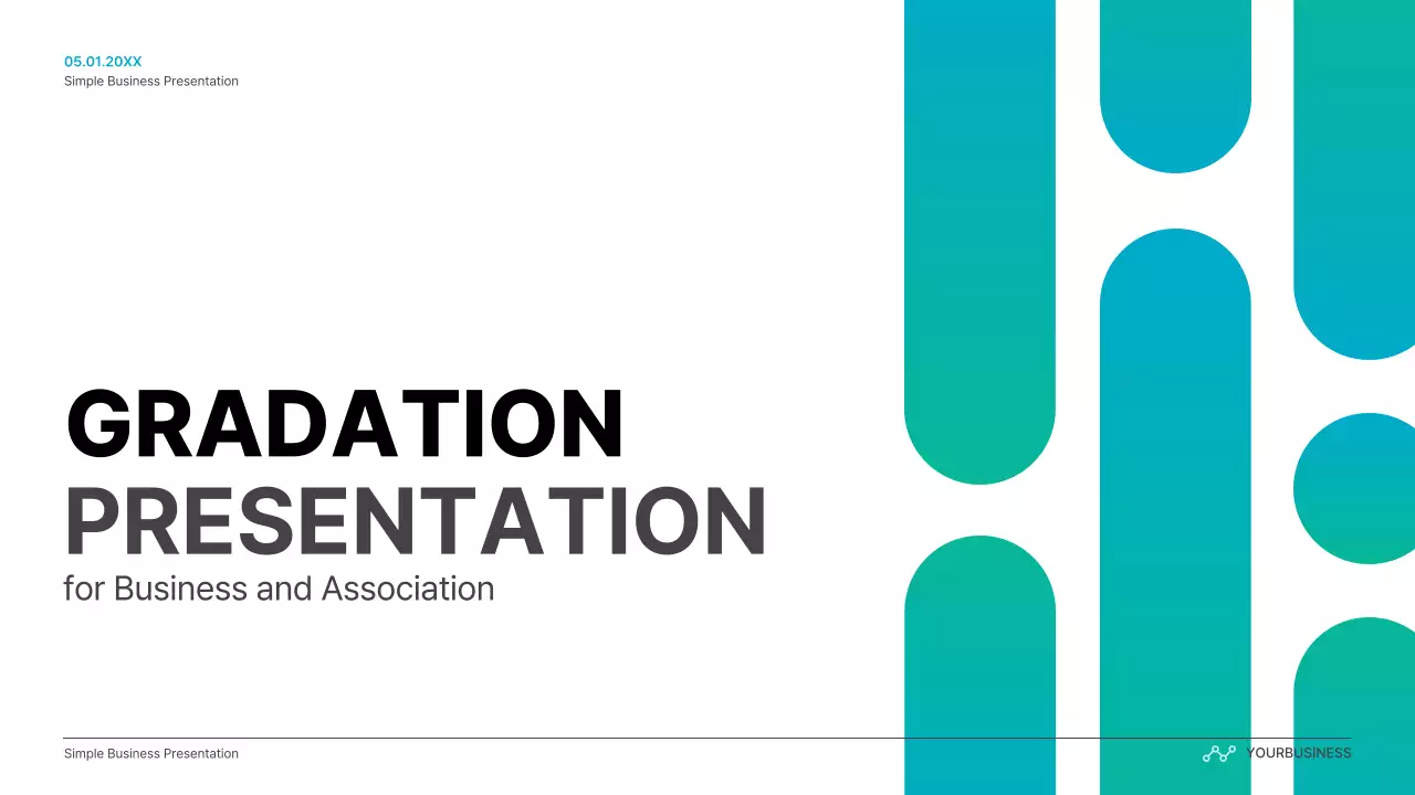 Teal Modern Business Presentation