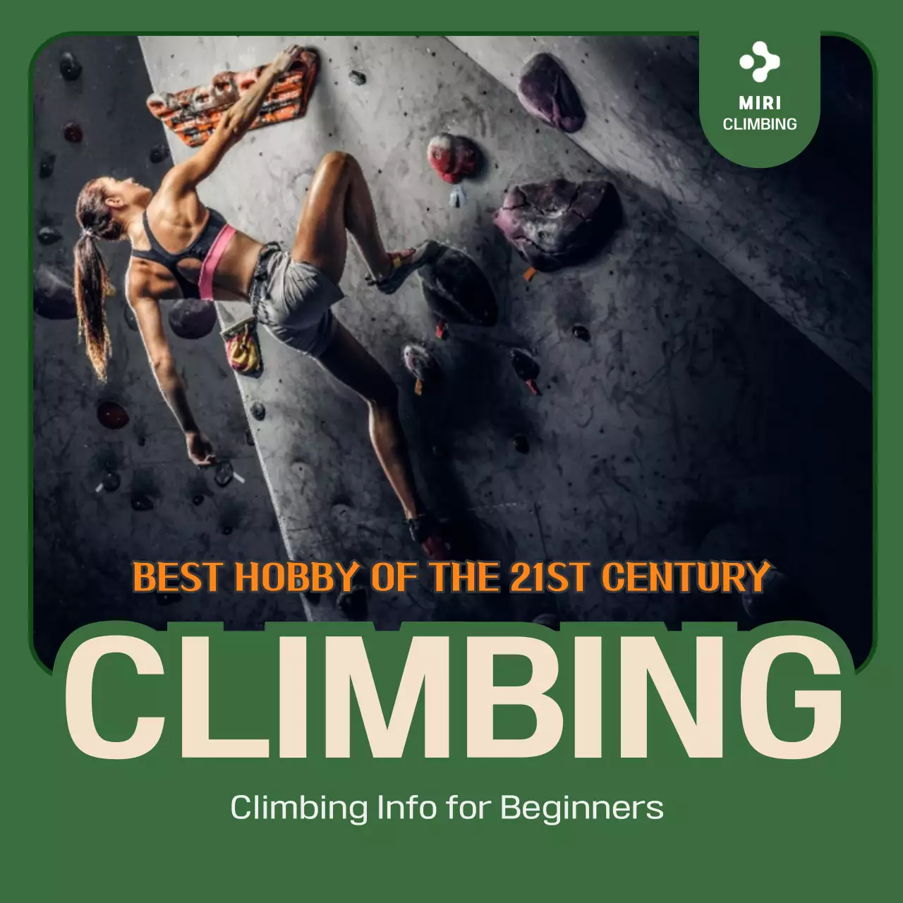 Green Modern Climbing Guide Instagram Carousel