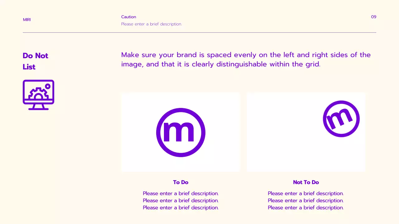 Purple Modern Brand Guideline Presentation