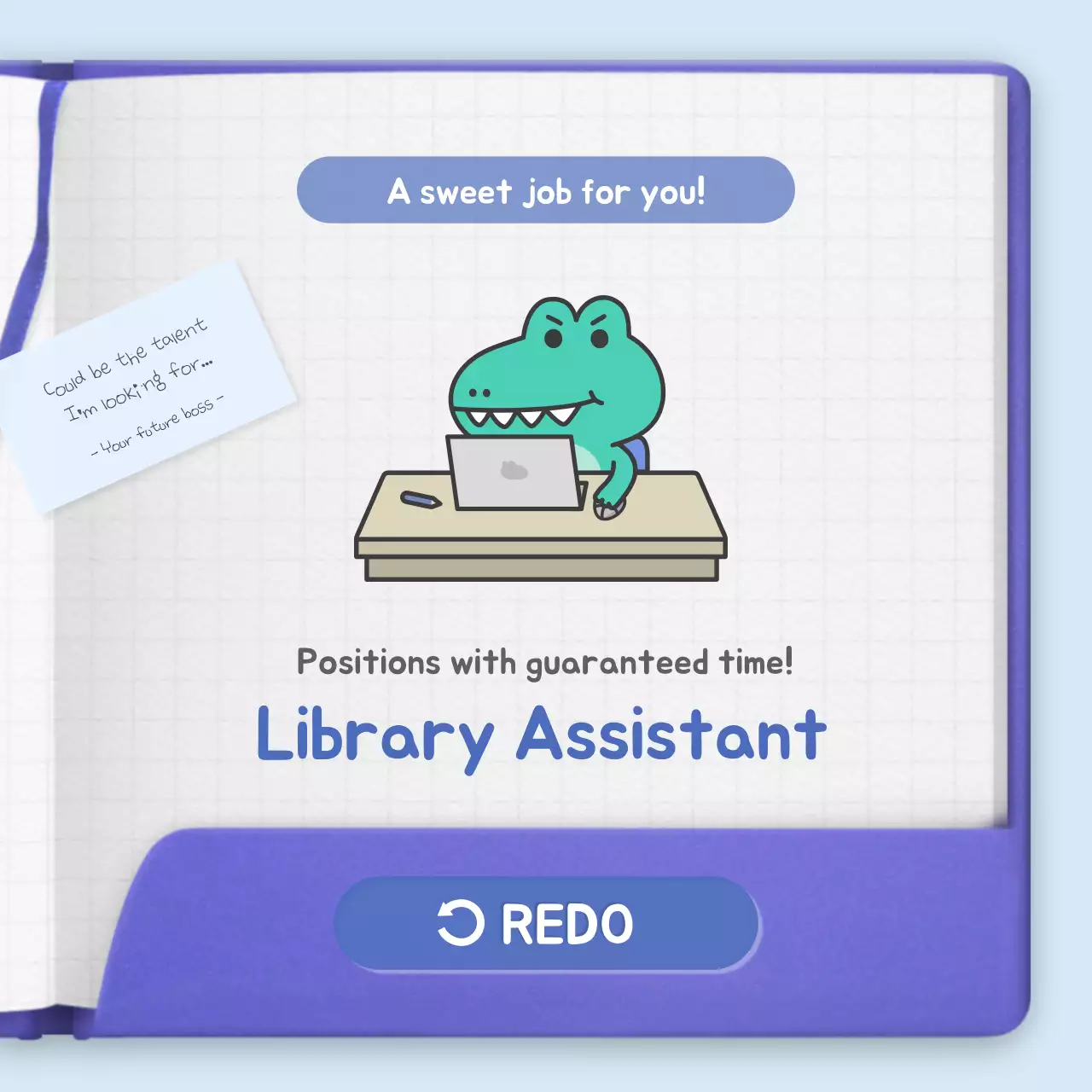 Mint Trendy Job Invitation Instagram Carousel