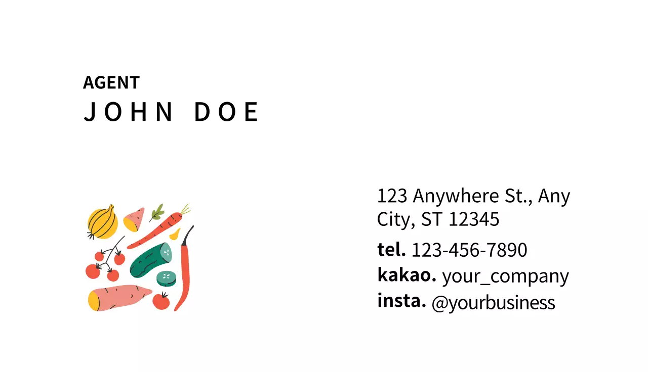 White illustration neat farmhouse