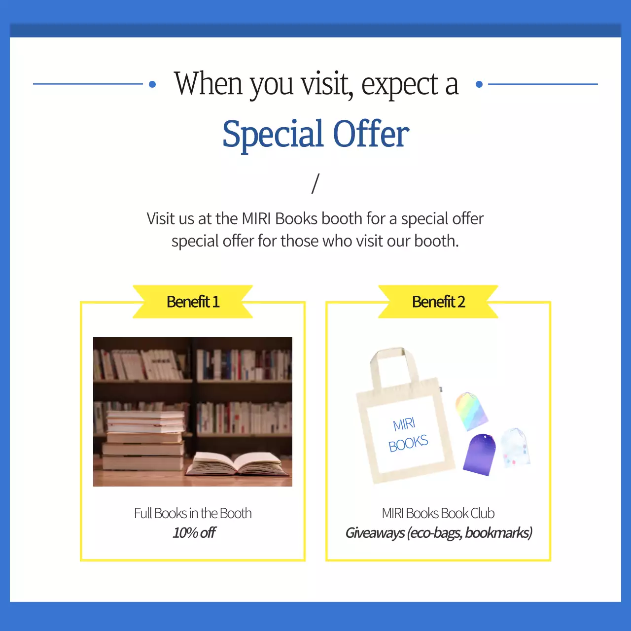 Blue Modern Book Promotion Instagram Carousel