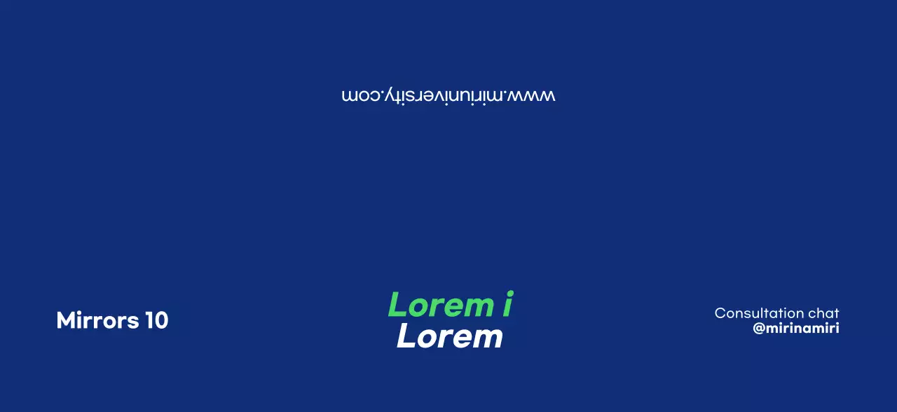 Navy blue and simple for promoting university supporters