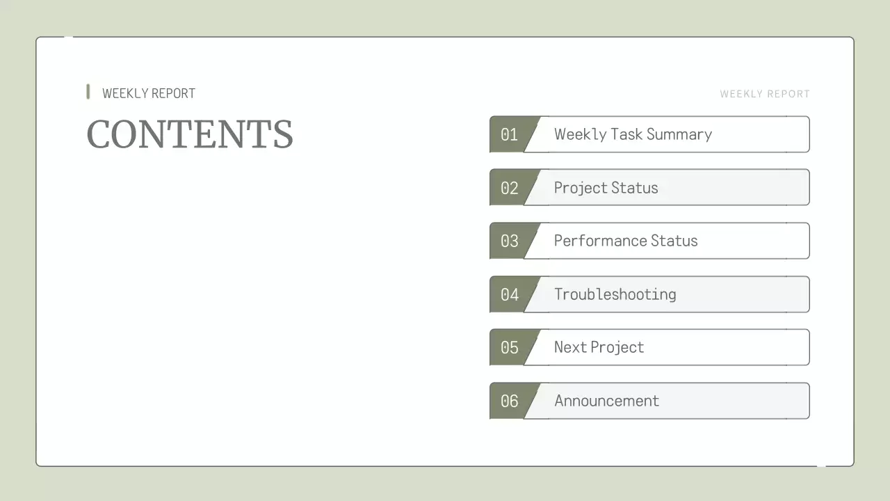 Sage Minimal Work Report Document Presentation