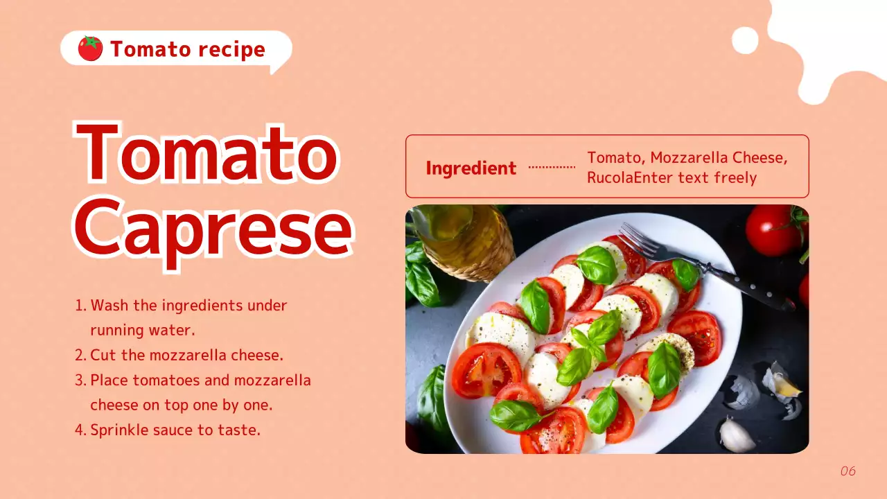 Red Retro Food Promotion Presentation