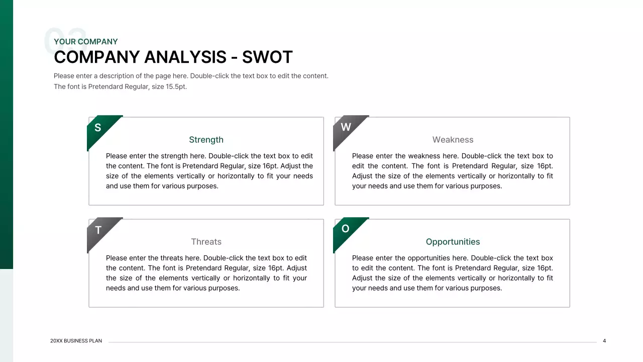 Green Modern Business Presentation