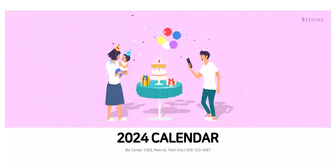 Multicolored family illustration concept