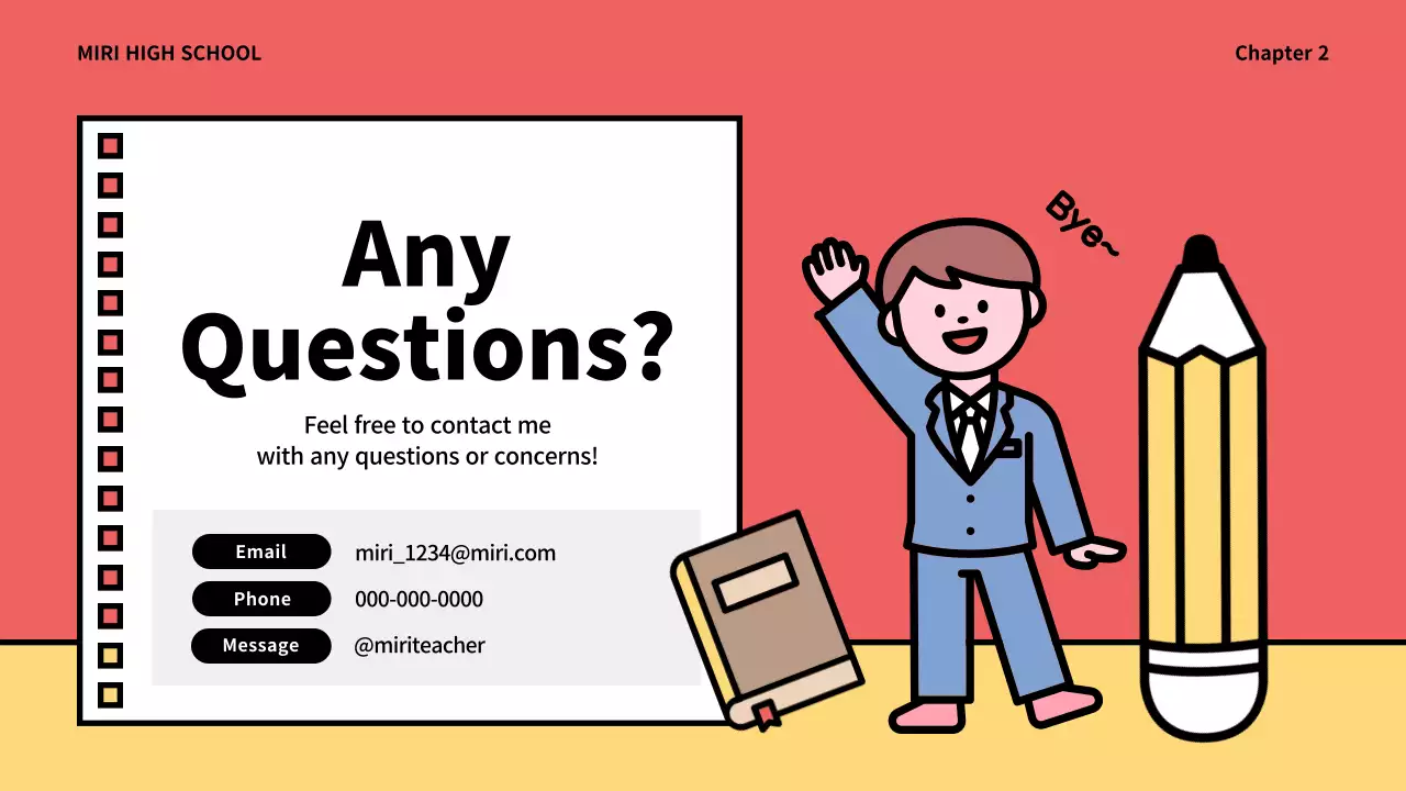 Bright and cute illustrations of life and ethics