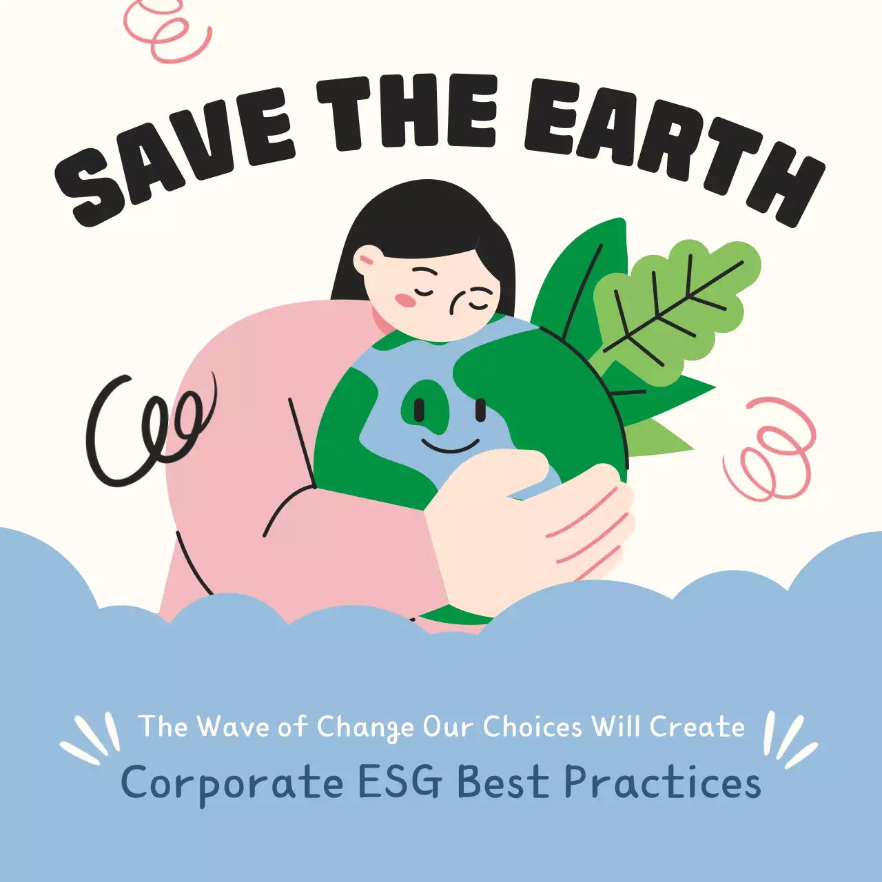 베이지 미니멀 어스 가이드 인스타그램 포스트