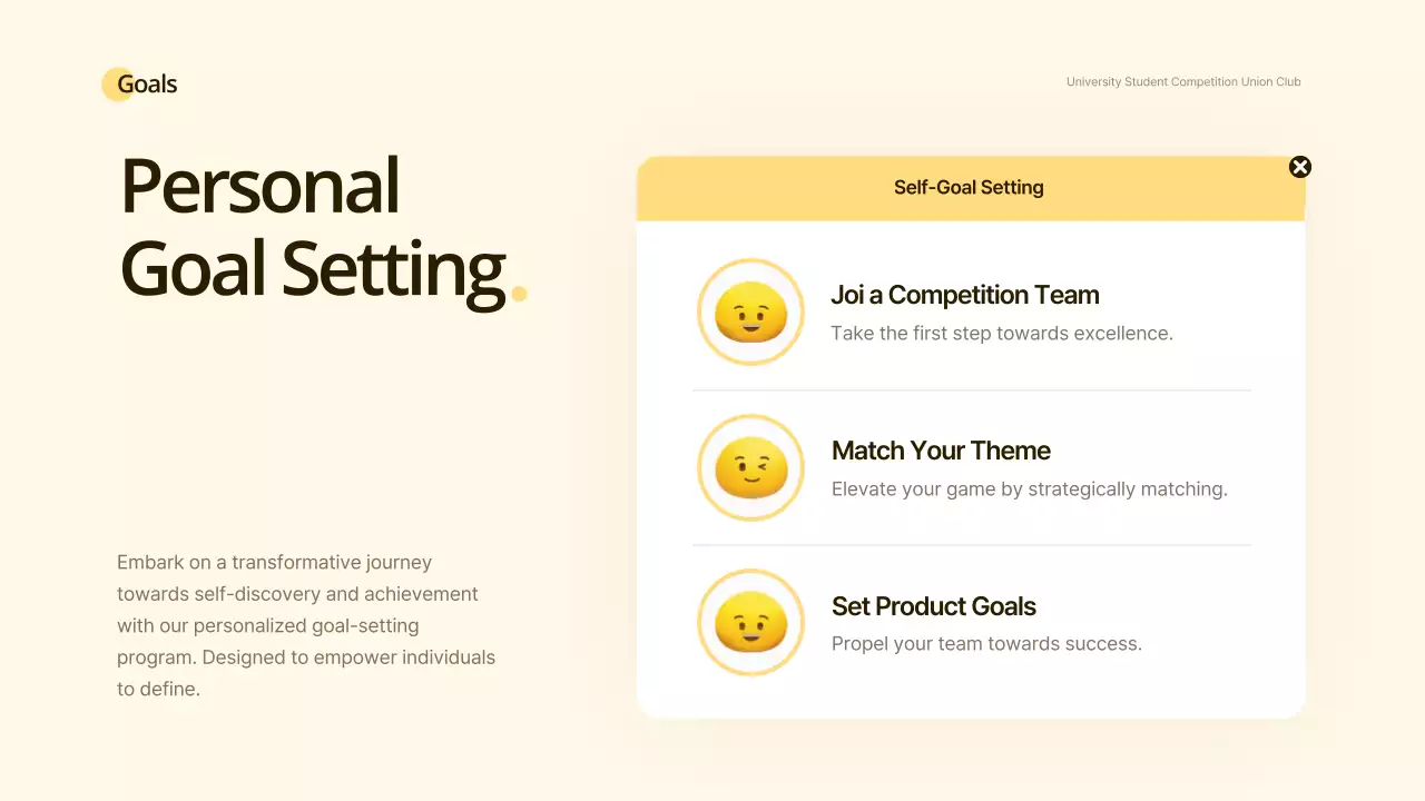 Yellow Modern Youth Event Presentation