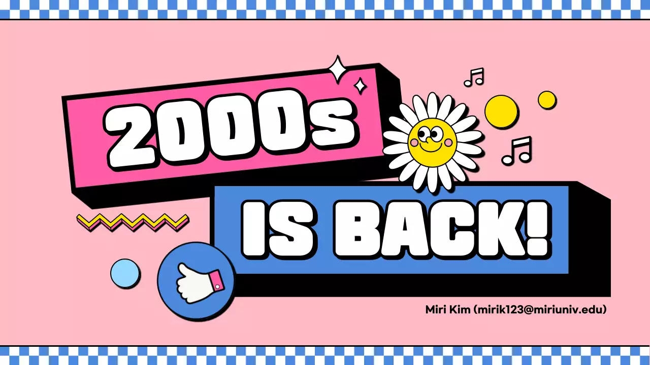 Analyzing the kitschy pink and blue Y2K fad