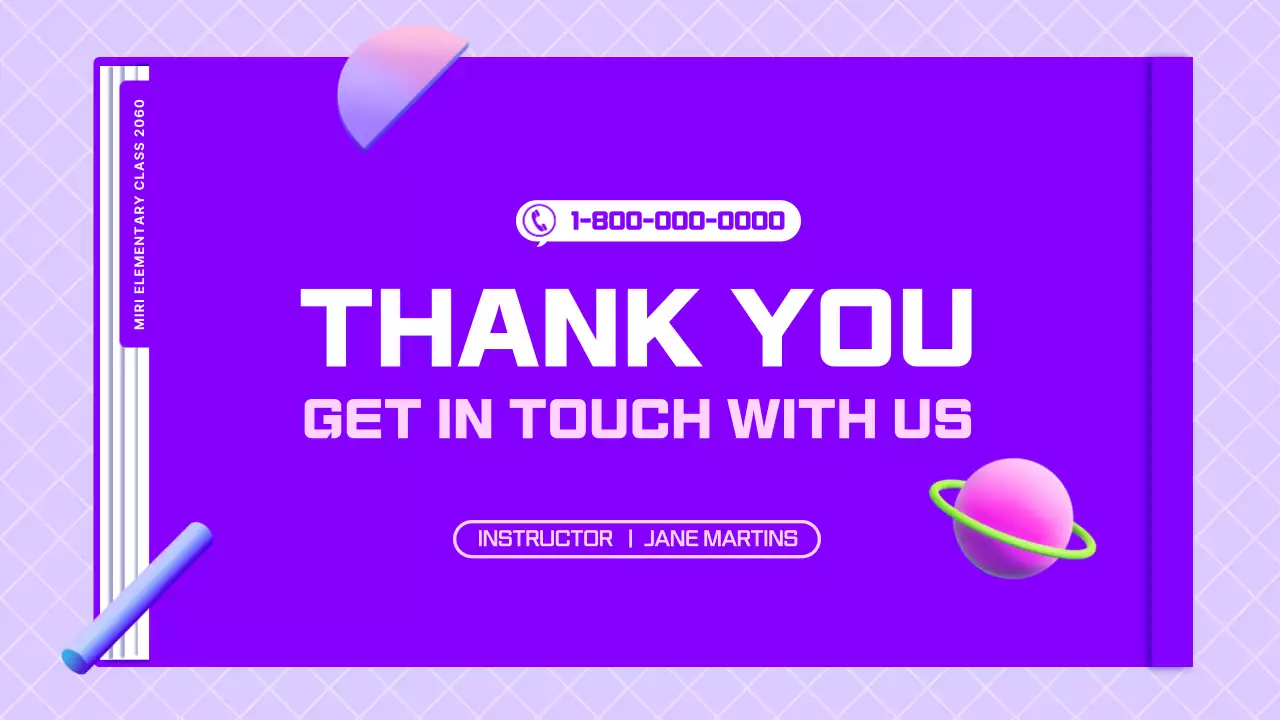 Science lesson proposal using purple pages