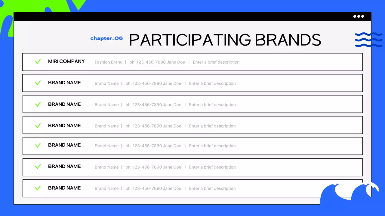 Blue Trendy Summer Promotion Presentation