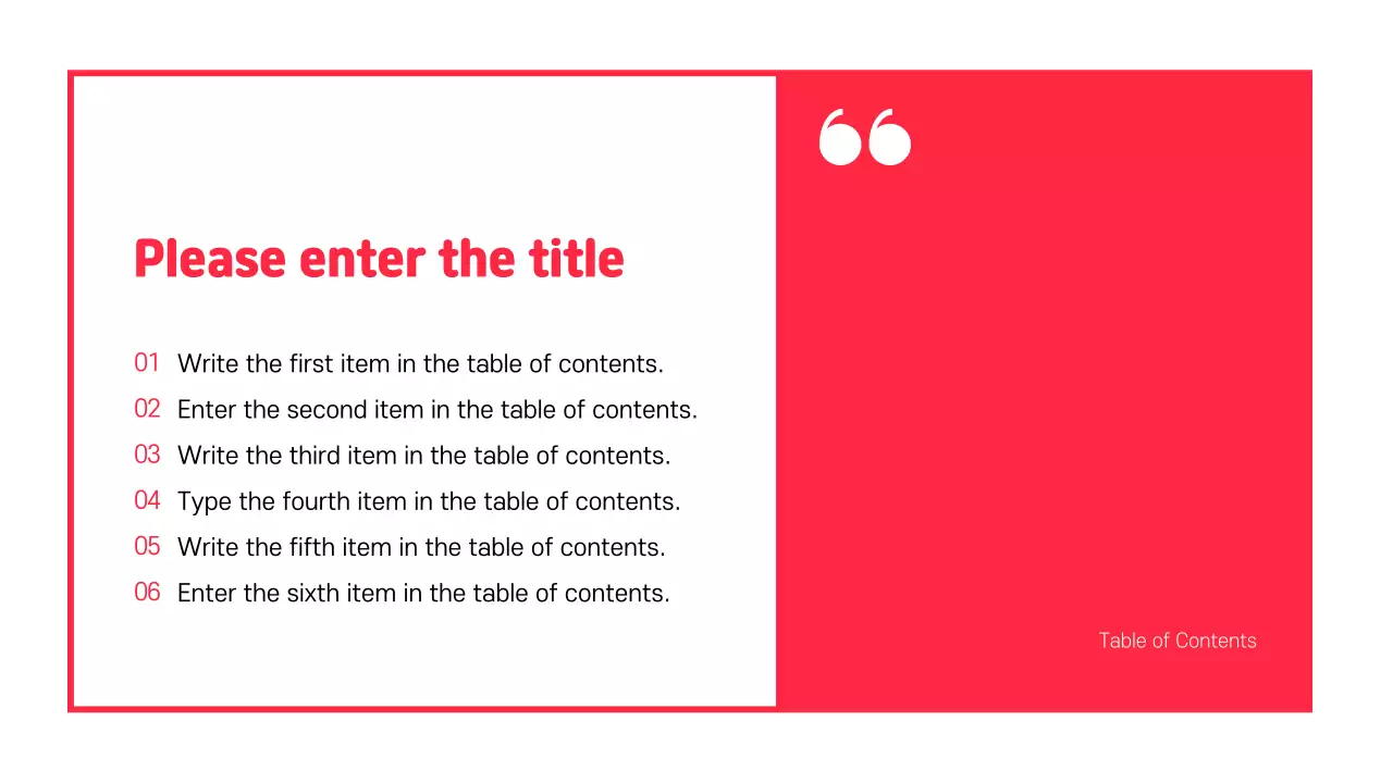 Bài thuyết trình thảo luận về tô sáng văn bản và bố cục ảnh màu đỏ