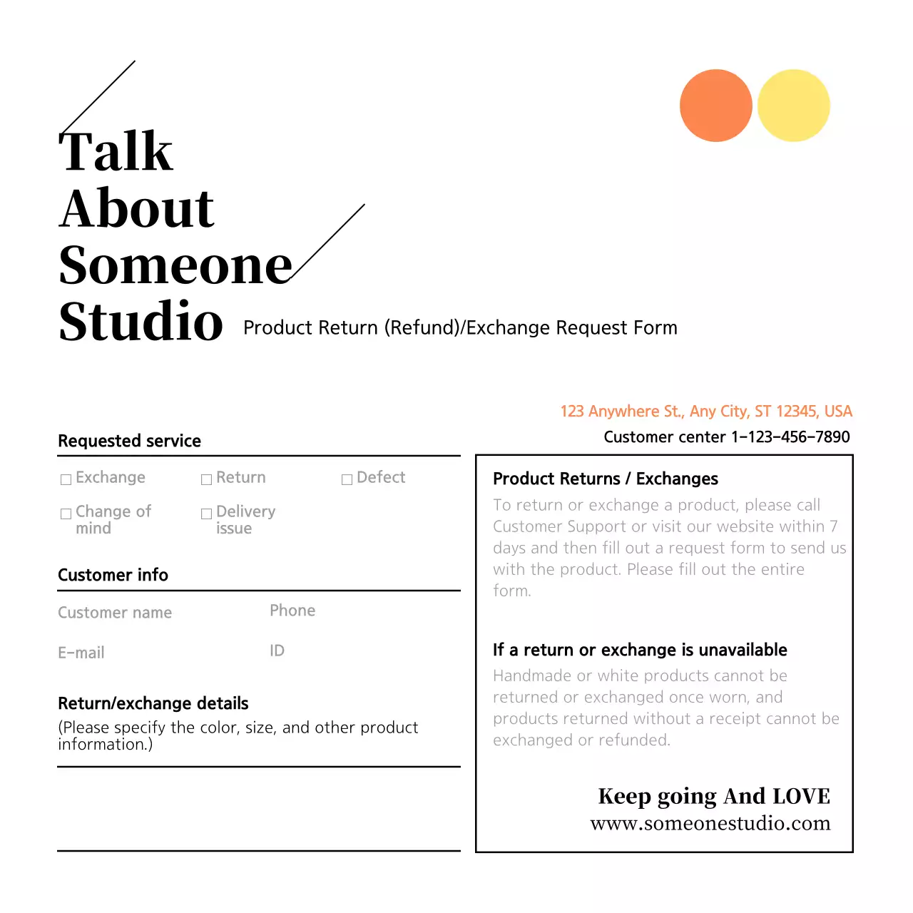 Shopping mall exchange card postcard in pink marbleized tones