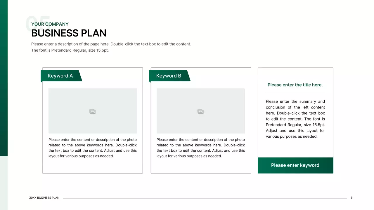 Green Modern Business Presentation