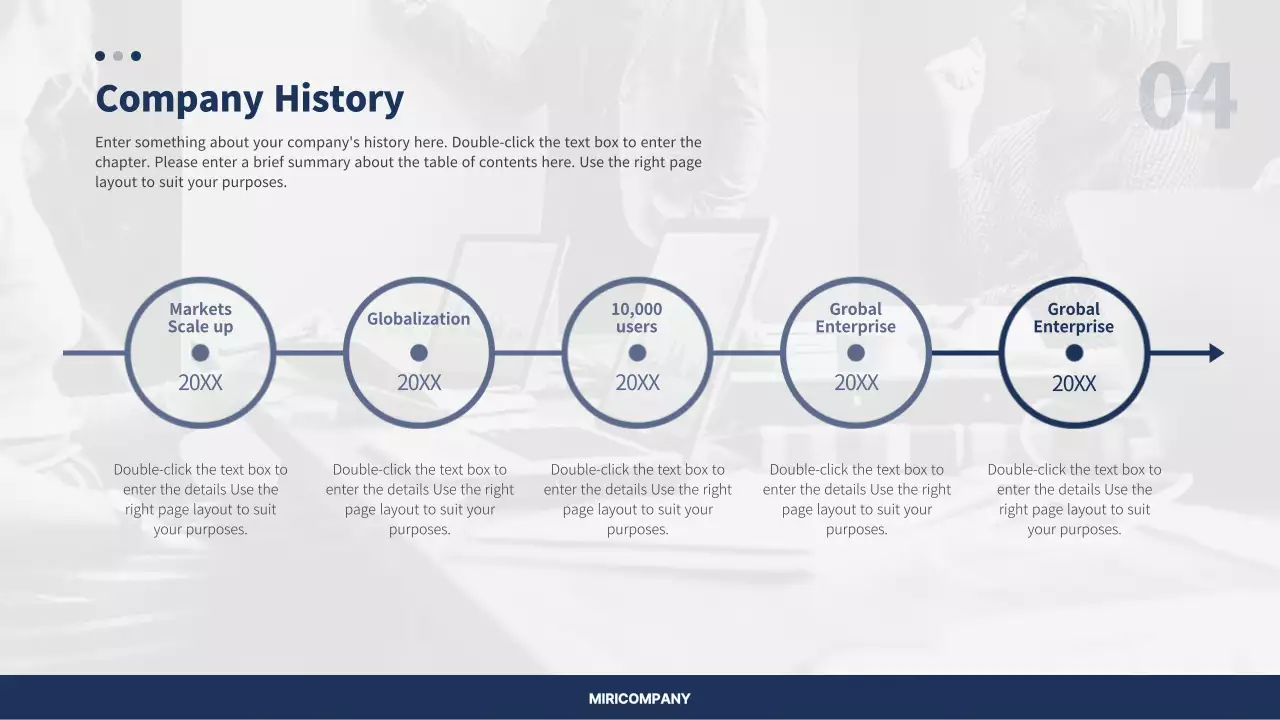 Blue Simple Business Plan Document Presentation