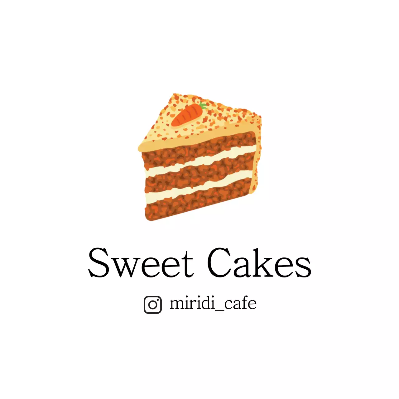 Ilustração branca promoção de bolo de café limpo