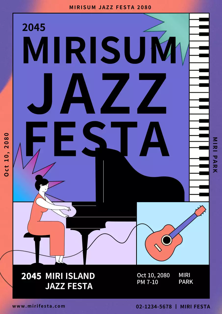 Purple Coral Performance Kitschy Jazz Music