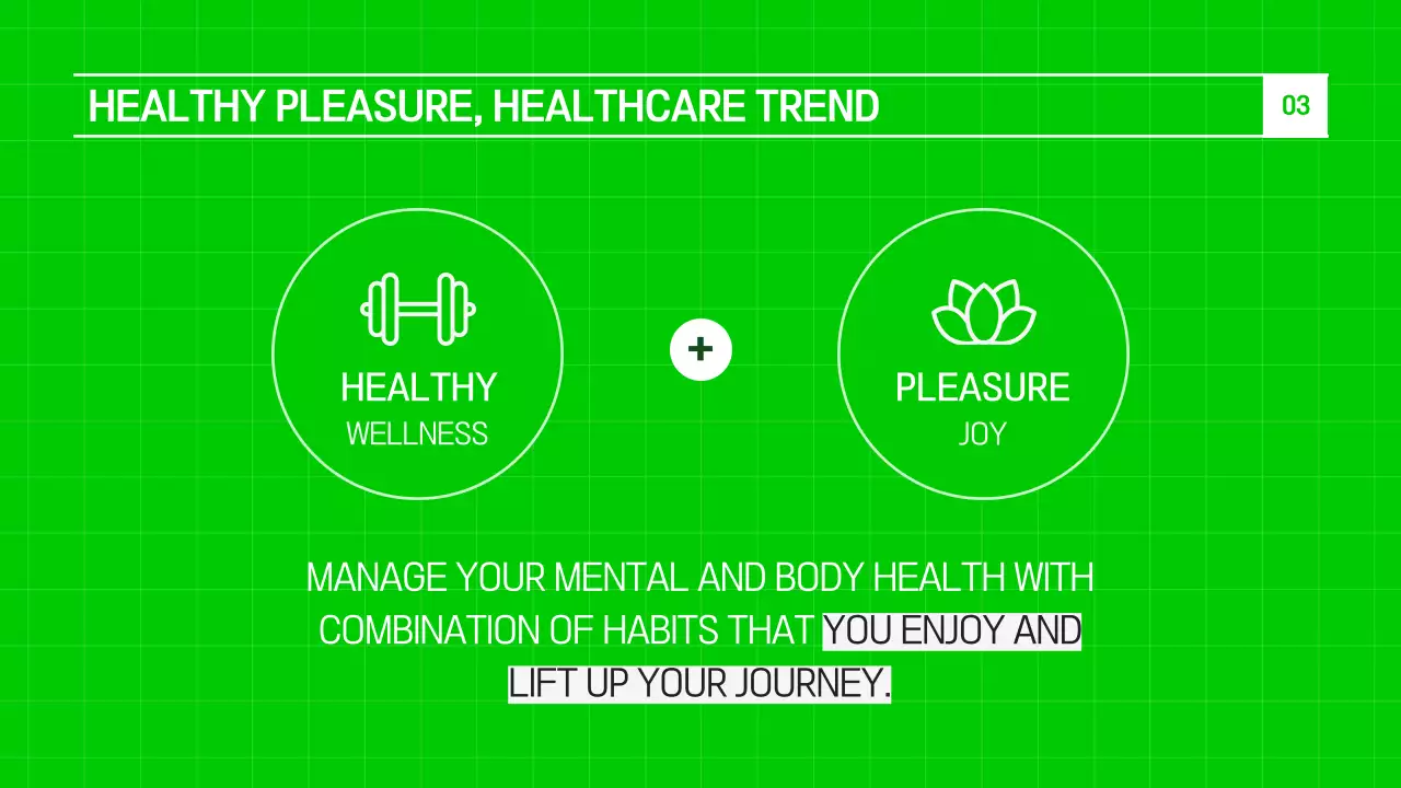 Green Modern Diet Guide Presentation