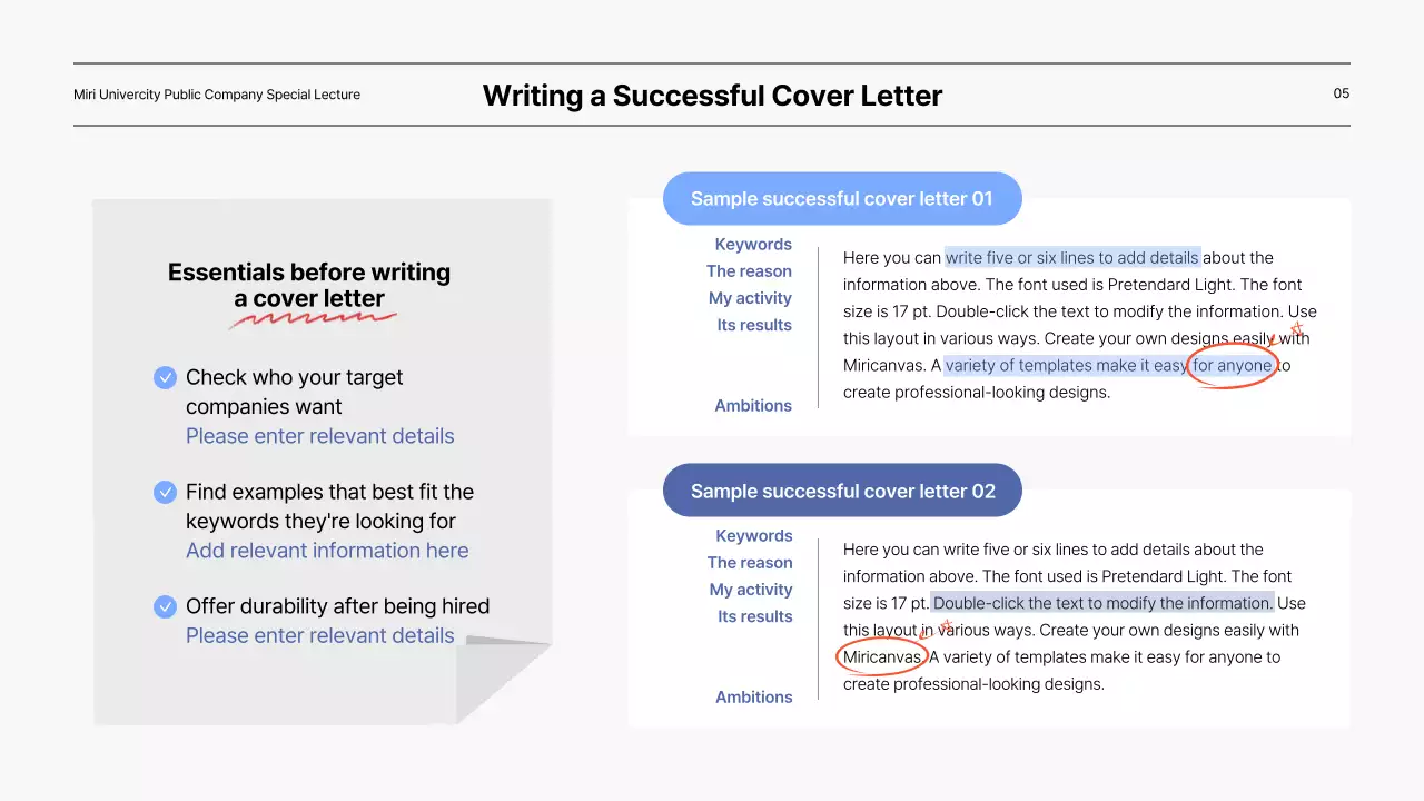 Presentation of the special mentoring program for public companies in blue.