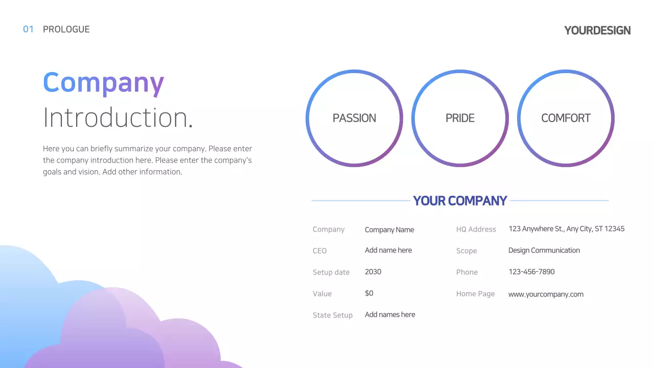 Purple Modern Business Presentation