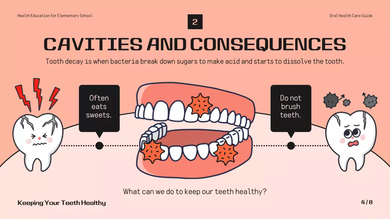 Coral Simple Dental Guide 프레젠테이션