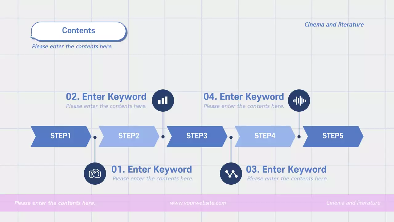 Pink Modern Course Invitation Presentation