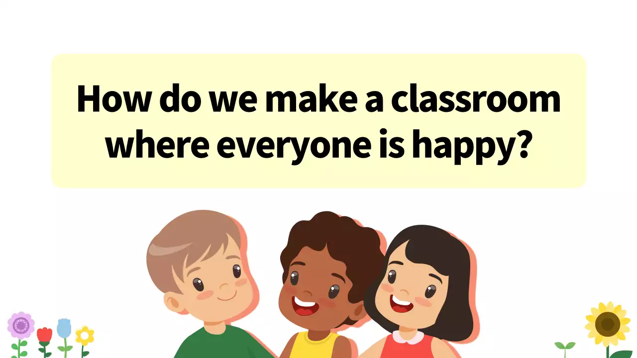 Red Playful Classroom Guide Presentation