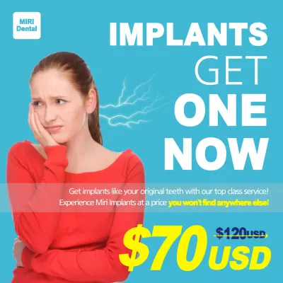 Blue Modern Dental Promotion Instagram Post