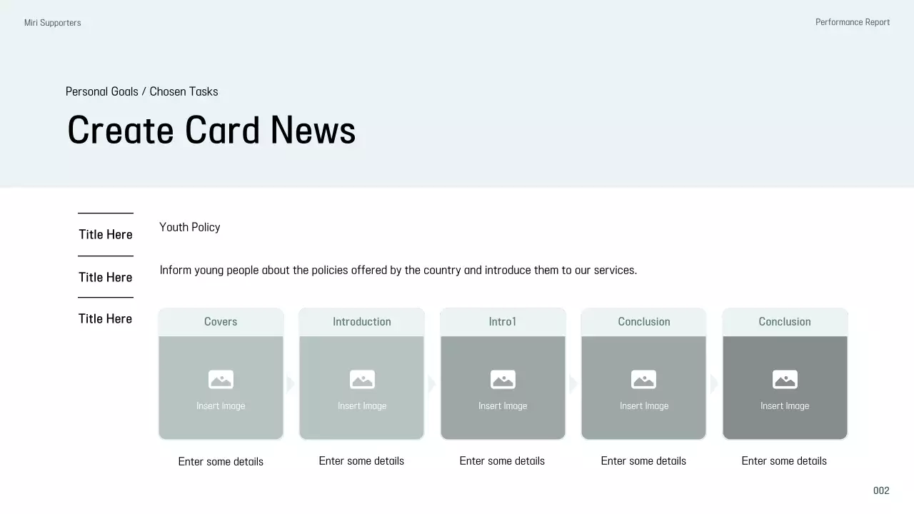 Blue Modern Business Report Presentation