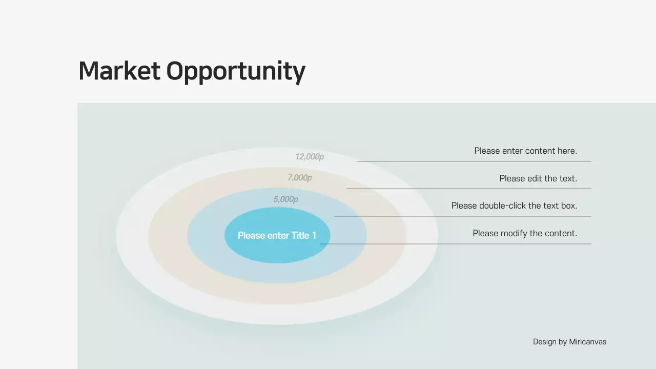 Pie graph design with a simple blue color scheme