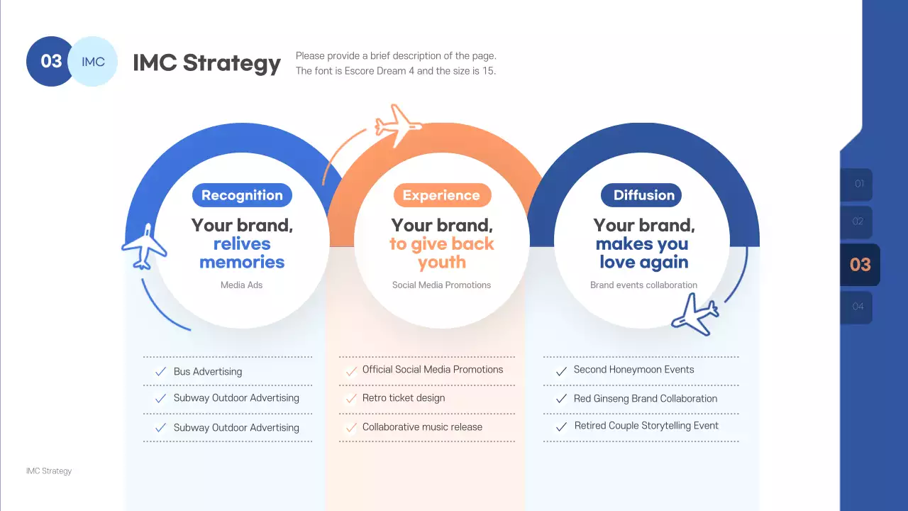 Blue Modern Airline Marketing Presentation