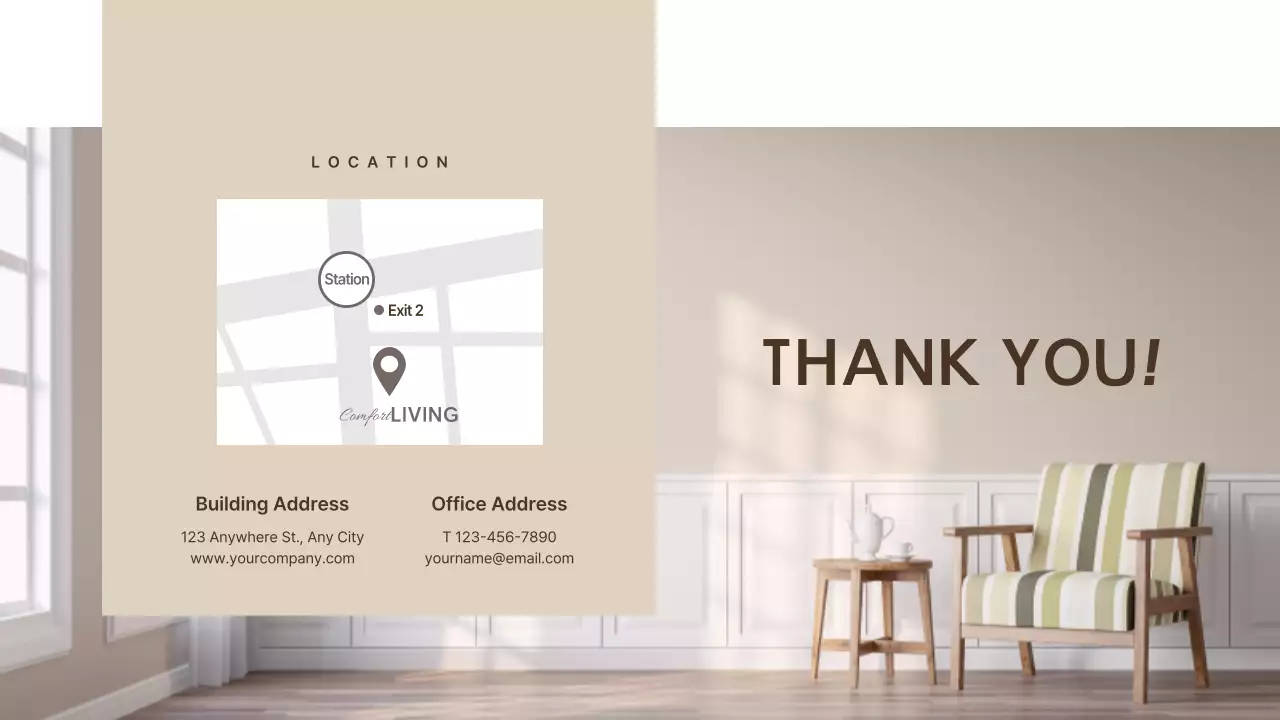 Beige Modern Housing Guide Presentation