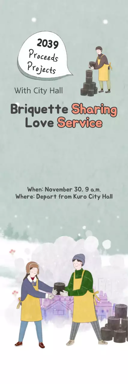 Partilha de briquetes