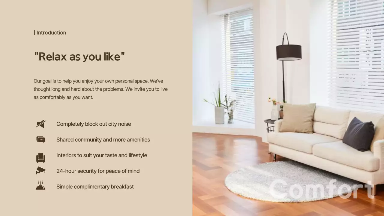 Beige Modern Housing Guide Presentation