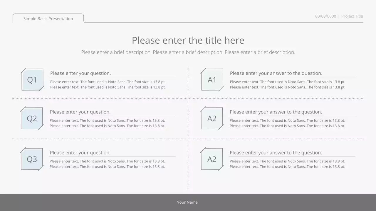Pastel Minimalist Template Guide Presentation
