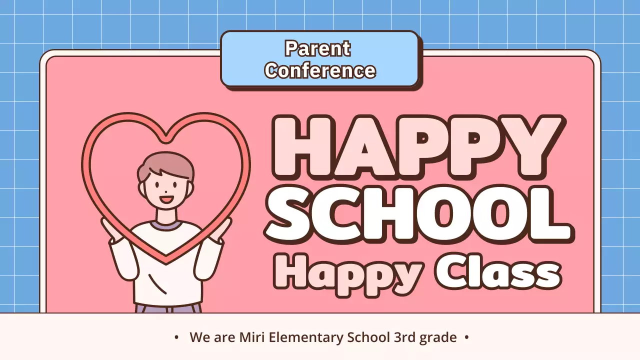 Pink Simple School Guide Presentation